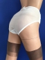 Preview: Hüftslip Klassik Retro Style Weiss
