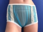 Preview: 50/60er Nylon PIN UP Höschen 100% Nylon Blau