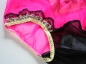 Preview: PIN UP Style 100% Nylon Höschen Hot Pink
