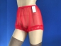 Preview: Vintage Style Nylon Panty Red Sheer Pin-Up