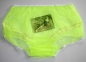 Preview: Rockabilly Style Sheer Neon Yellow Nylon Panty 3XL