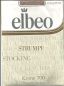 Preview: Elbeo Krone 700 Sheer Brown Stockings 8,5-9