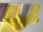 Preview: Alberts Duchess Yellow Textured US Stockings Sz 9,5 S