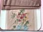 Preview: Schiaparelli Bouquet Flower Artwork Vintage Nylonstrümpfe US 9,5