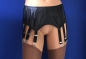 Preview: Suspender Belt Satin Non-stretch with 12 metal garters