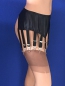 Preview: Suspender Belt Satin Non-stretch with 12 metal garters