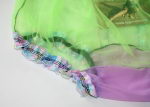 Preview: Retro Style Sissy Nylon Panty Neon Green 3XL