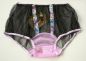 Preview: Vintage Style Black Sheer Nylon Panty Pin Up