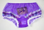 Preview: Vintage Style Sexy Lilac Nylon Pin UP Panty