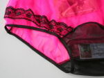 Preview: Pin-Up Style Sassy Sheer Pink Nylon Panty 3XL