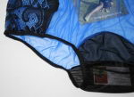 Preview: Royal Blue Pin Up Style Nylon Panty XL