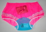 Preview: Pin-Up Style Sassy Sheer Hot Pink Nylon Panty