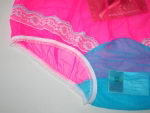 Preview: Pin-Up Style Sassy Sheer Hot Pink Nylon Panty