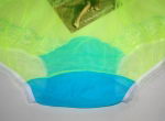 Preview: Pin-Up Style Sassy Sheer Yellow Nylon Panty
