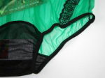 Preview: Vintage Style Green Nylon Panty Large