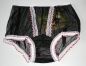 Preview: Vintage Look Sexy Black Nylon Panty Large