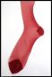 Preview: Mod Look Vintage Nylonstrümpfe Rot Nylons US 10 Lang