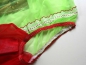 Preview: Sexy Neon Grün PIN UP Nylon Höschen