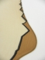 Preview: Sharnay Vintage Nahtnylonstrümpfe Design Outline Diamond Ferse US 10 XL