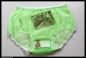 Preview: Sheer Vintage Style Green Nylon Panty Brief