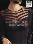 Preview: Sexy Transparentes Schwarzes Nylon Top 289