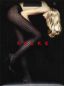 Preview: Falke Graue Raschellinien Streifen Strumpfhose Tights