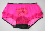 Preview: Pin-Up Style Sassy Sheer Pink Nylon Panty