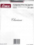 Preview: Liwa Alte Feinkreppstrümpfe Gr. 9-9,5