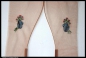 Preview: Nahtnylons Vintage Veitel handbemalt Blumenbukett 10