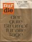 Preview: Nur Die Vintage Brown Stockings Nylons Size 10 XL