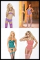 Preview: Queensize Damen Strumpf zum Strapsen