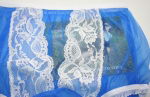 Preview: Nylon Panty PIN UP HÖSCHEN Blau
