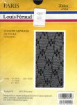 Preview: Louis Feraud Gemusterte Fantasie Feinstrumpfhose schwarz