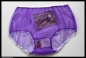 Preview: Sheer Vintage Style Purple Rain Nylon Panty Brief