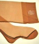 Preview: Rivoli Seamed US Nylons Fancy Heel Sz 10,5