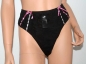 Preview: Soft Black Sheer Nylon Panties Brief 2XL