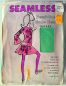 Preview: Nahtlose Vintage Nylonstrümpfe RT Grün Nylons US 10