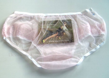 Pin Up Style Pink Sexy Bikini Nylon Panty