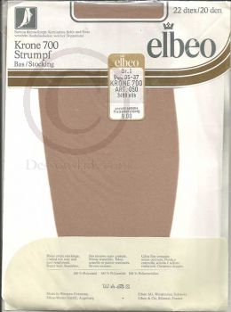 Elbeo Krone 700 Sheer Brown Stockings 8,5-9