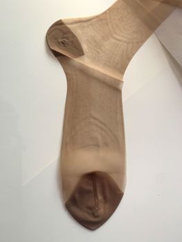 Vintage RHT US Nylonstrümpfe mit pink Streifen Nylons 10 M