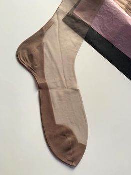 Schiaparelli Vintage US Nahtnylonstrümpfe Nylons 10,5 Lang