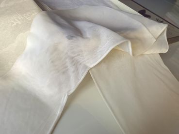 Albert's Vintage US Nahtnylonstrümpfe Nylons weiss 9 M