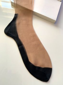 Supermark Vintage Nahtnylonstrümpfe Blackfoot Nahtnylons US 10 M
