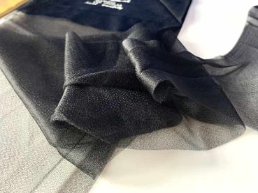 MEC Vintage Nylonstrümpfe RHT Nylons Schwarz US 10,5 Extra Lang