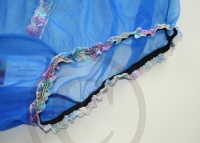 Retro Style Sexy Blaues Nylon Höschen