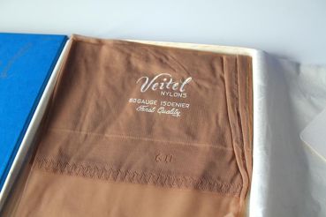 Veitel Luxus FF US Nahtnylonstrümpfe Braun
