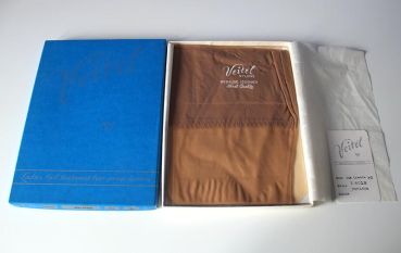 Veitel Luxus FF US Nahtnylonstrümpfe Braun