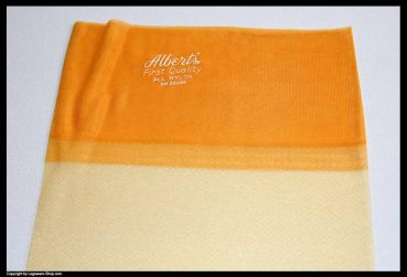 Alberts alte glänzende US Nylons Orange