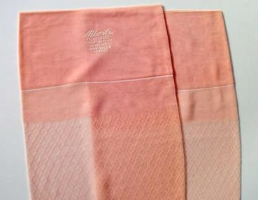 Alberts Muster US Nylon Strümpfe US 10,5 Pink