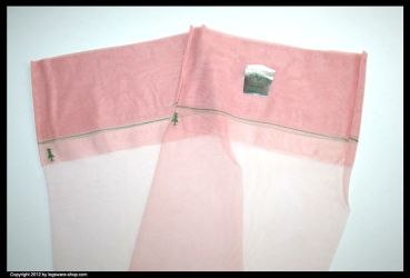 Belle Sharmeer Pink US Nylon Strümpfe